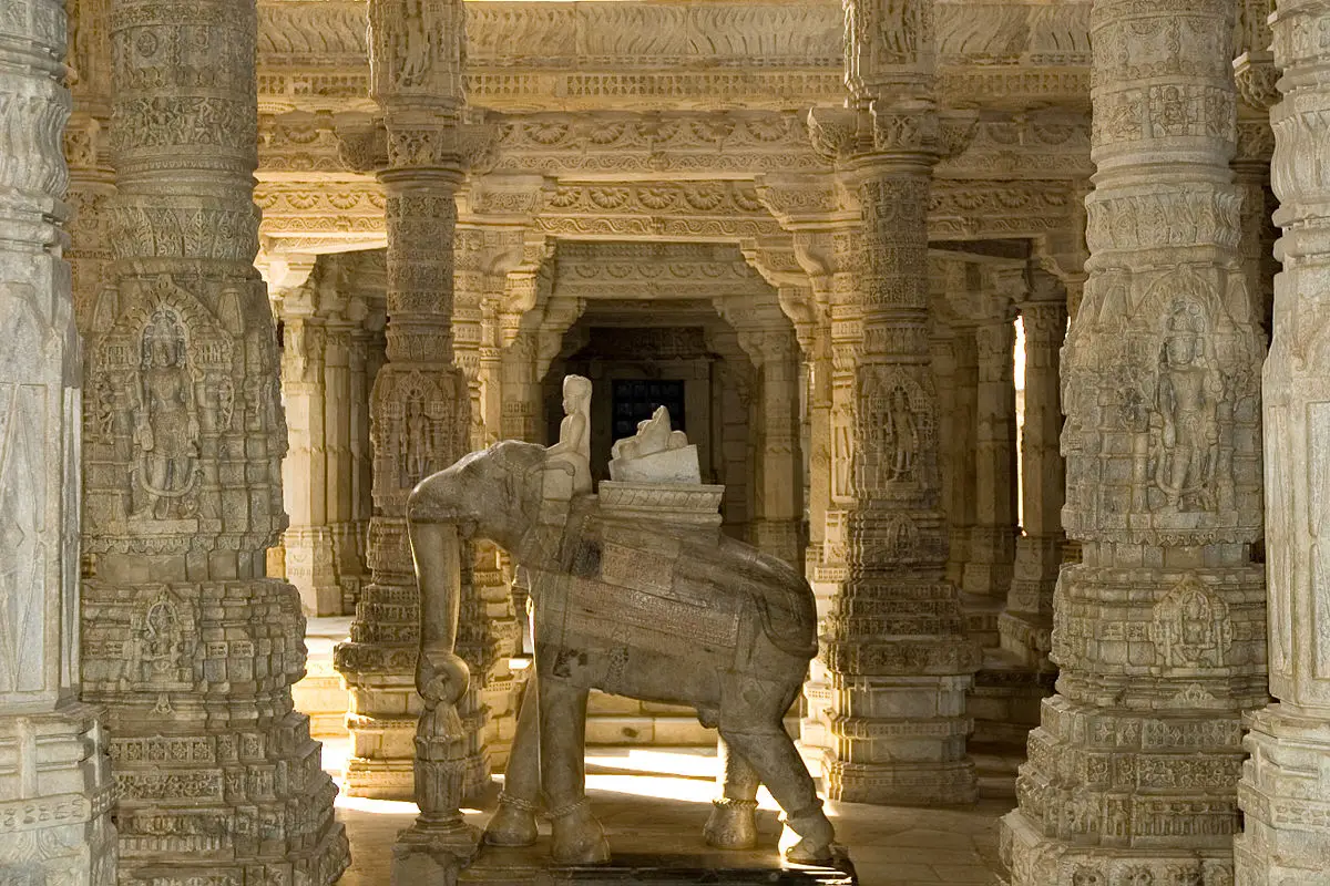 Ranakpur Jain Temple Pillars