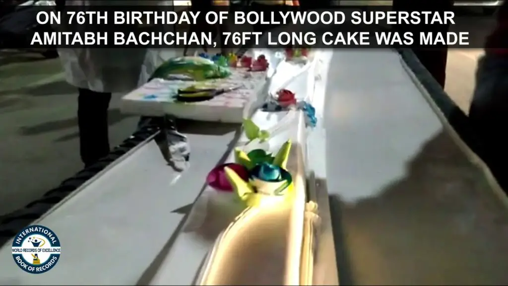 Longest Birthday Cake
