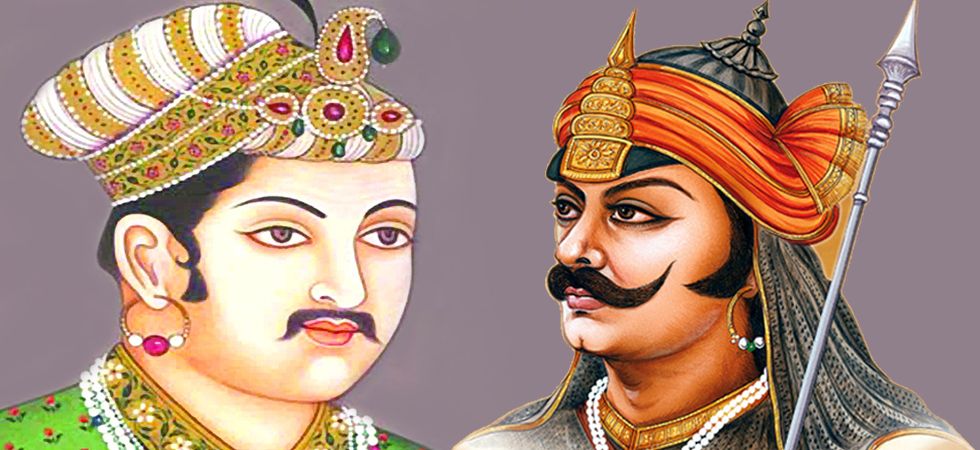 Akbar and Maharana Pratap